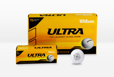 Balle de golf Wilson Longest Ultra Ever 15 pièces blanc